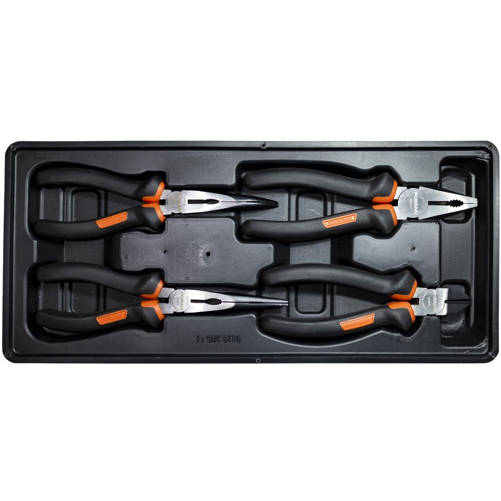 FIXMAN 4 Piece Plier Set Cp 7' Dcp 6' Lnp 8' Bnp 8'